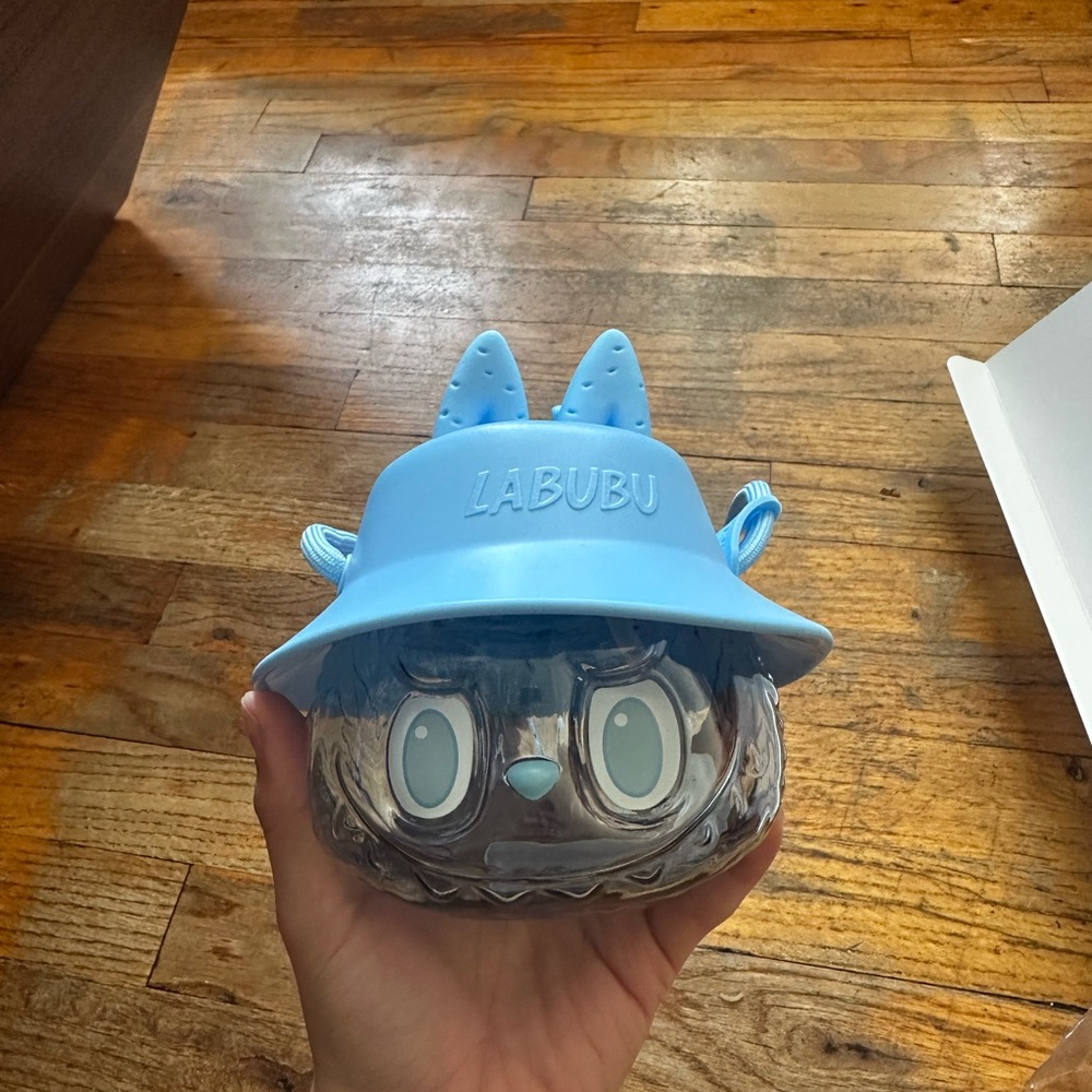 Bubble blue authentic Labubu THE MONSTERS Wacky Mart Series-Tumbler